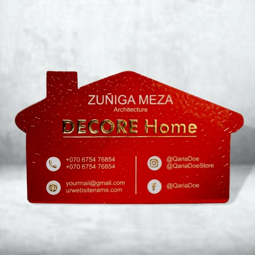 Home - Broker - Estate Shop Visiting Card